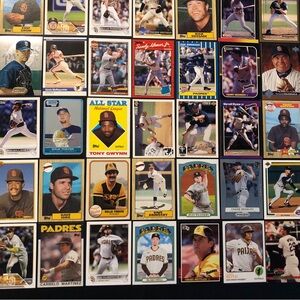 64 San Diego Padres Baseball Cards Gwynn Cronenworth Machado Juan Soto Garvey